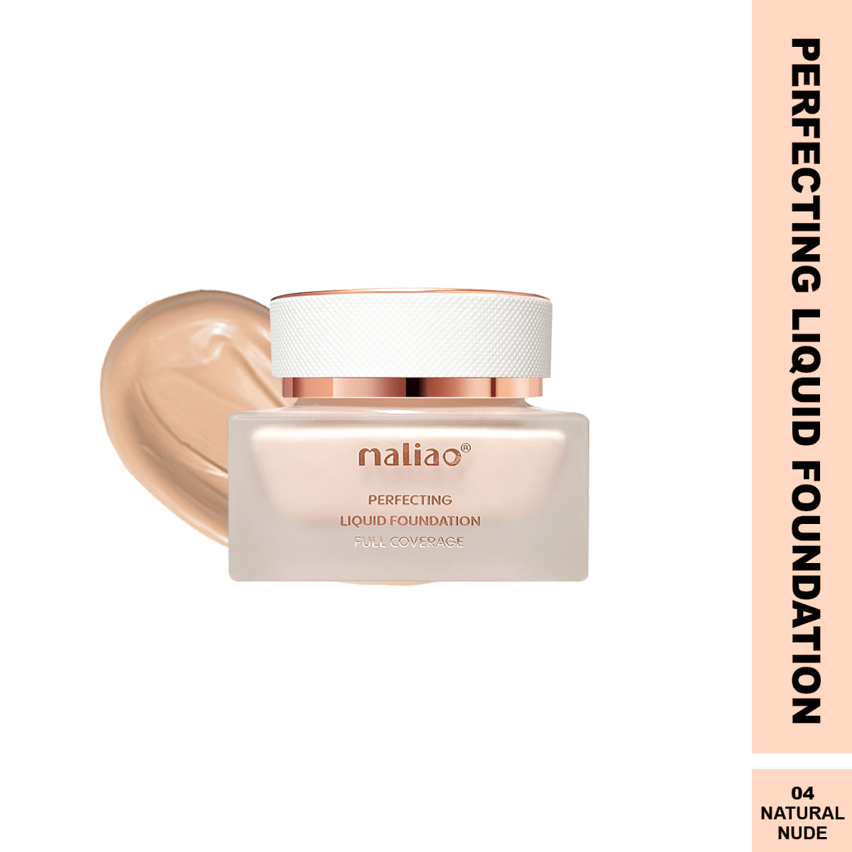 Maliao Perfect Liquid Foundation Full Coverage - Flawless Radiance